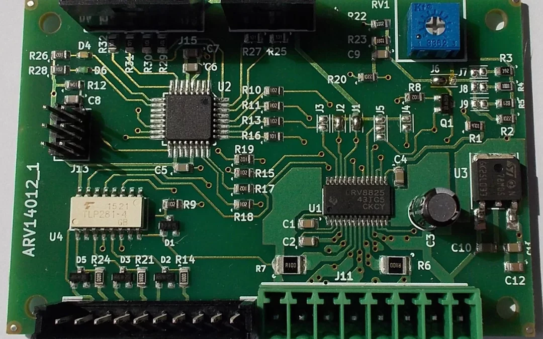 Stepper motor programmable driver board (Mini PLC)