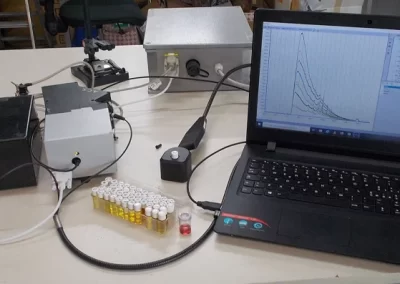 Prototipo di spettrometro Raman per l’analisi alimentare